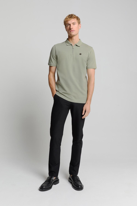 NO-EXCESS groene heren polo