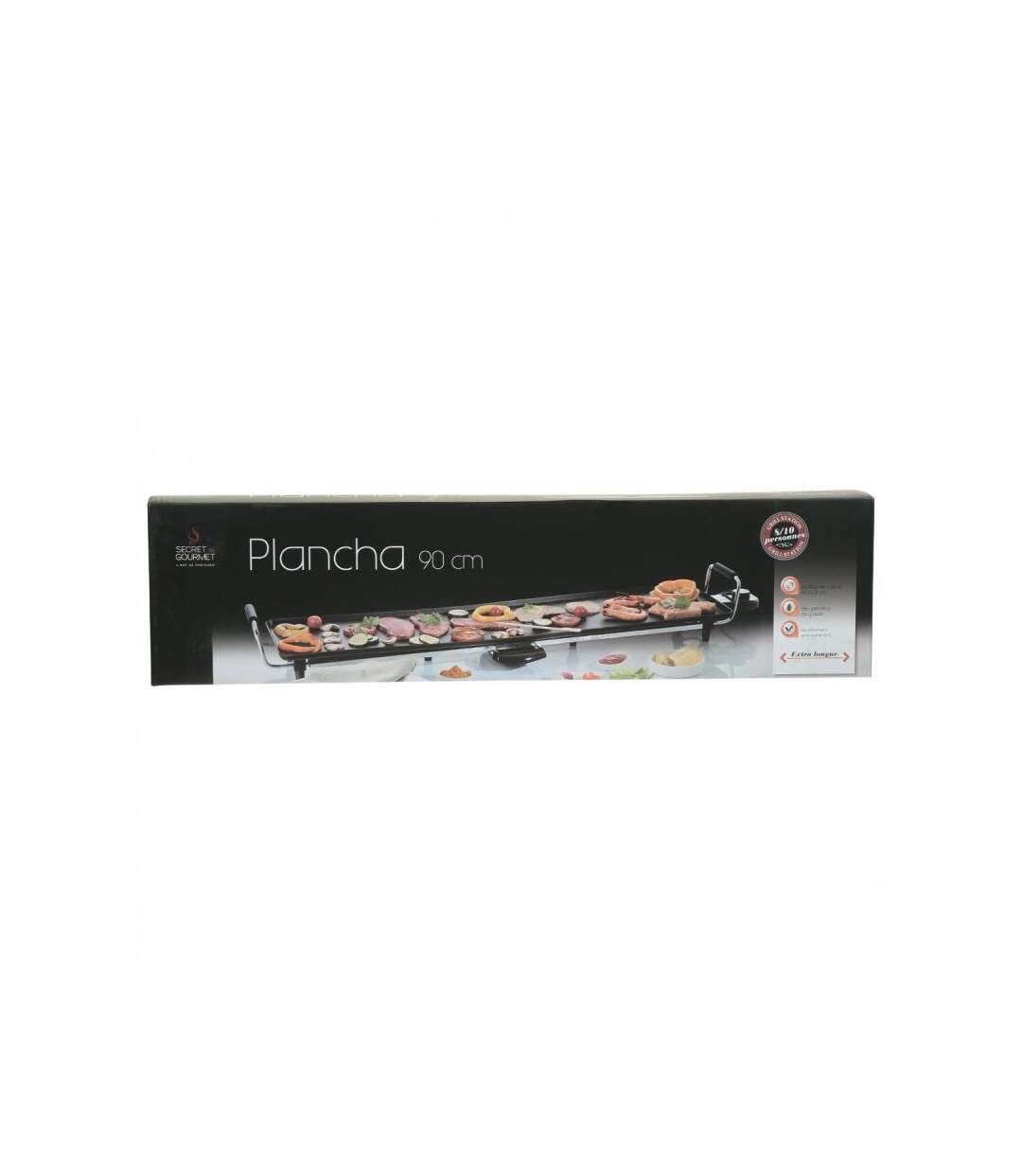 Plancha Électrique Cuisson 90cm Noir