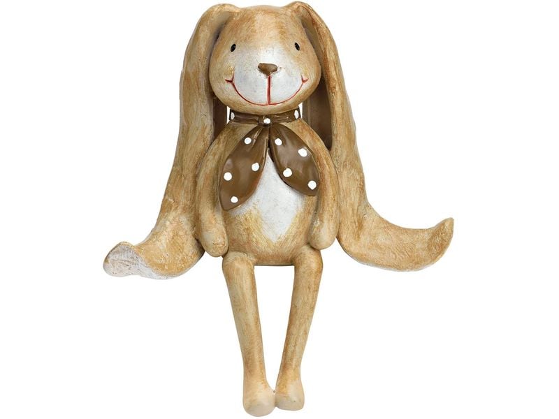 G. Wurm Aufsteller Hase 12 cm, Braun Dekofigur