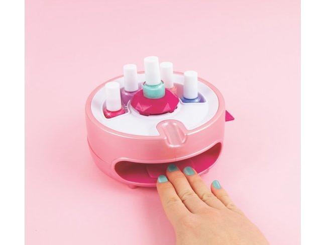 make it real Nagelstudio Maniküre-Set mit Nageltrockner für Kinder