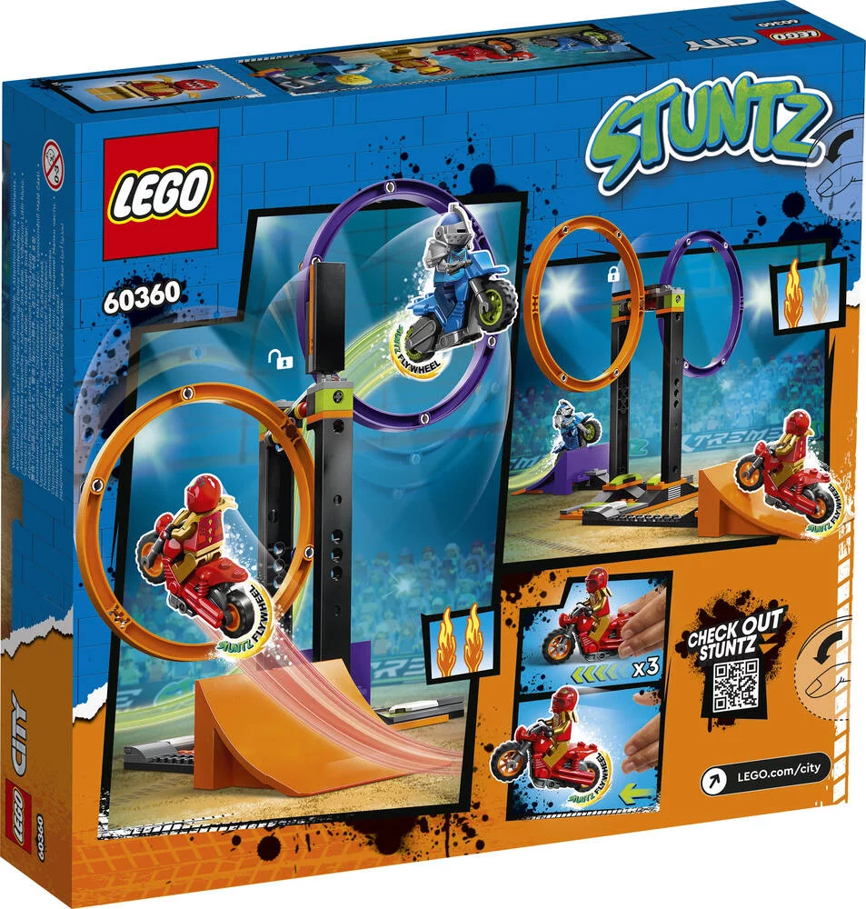 LEGO®CITY 60360 - LE DEFI DE CASCADE - LES CERCLES ROTATIFS