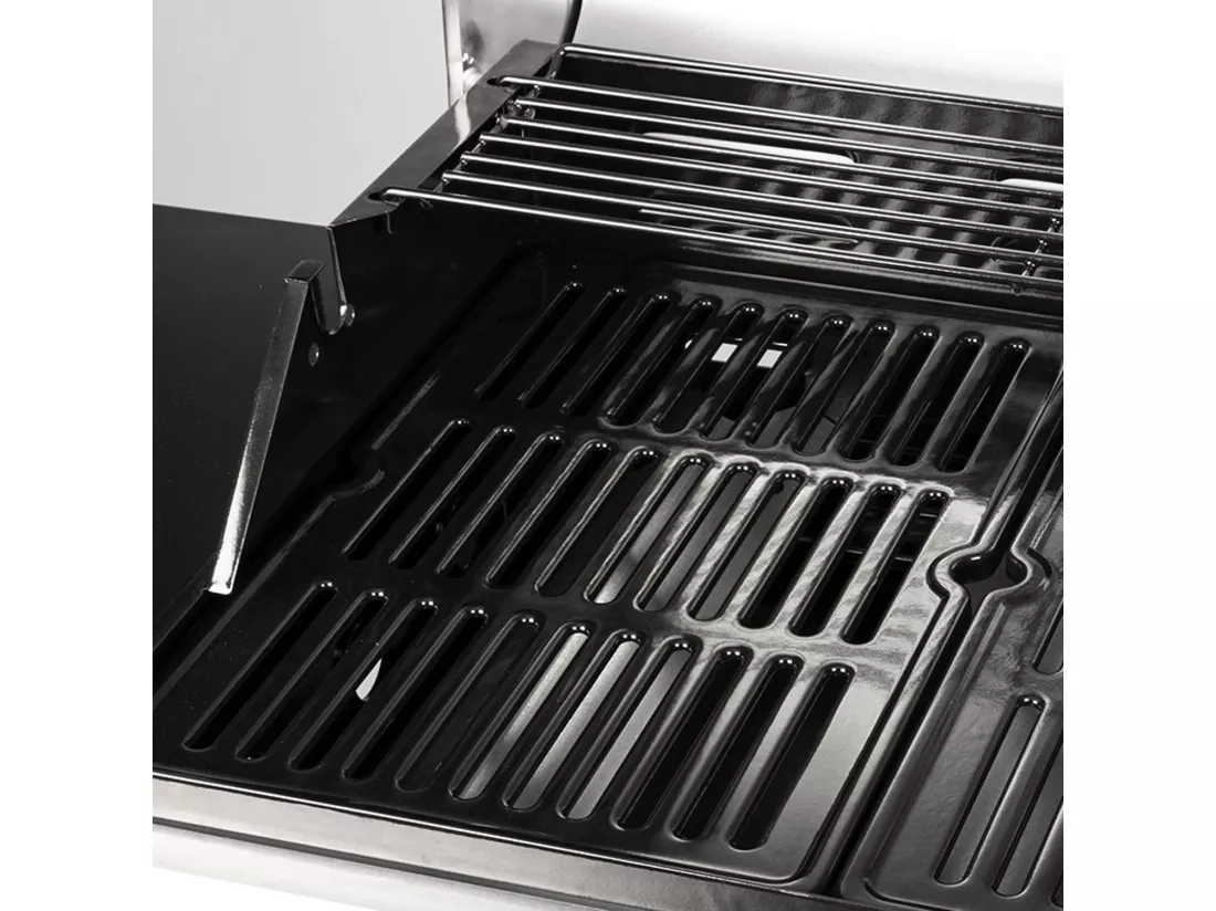 Somagic Barbecue gaz sur pied 3 feux 10.500w noir - 335541