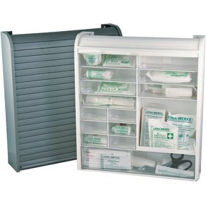 LEINA Armoire à pharmacie Sani Roll, sans contenu, blanc