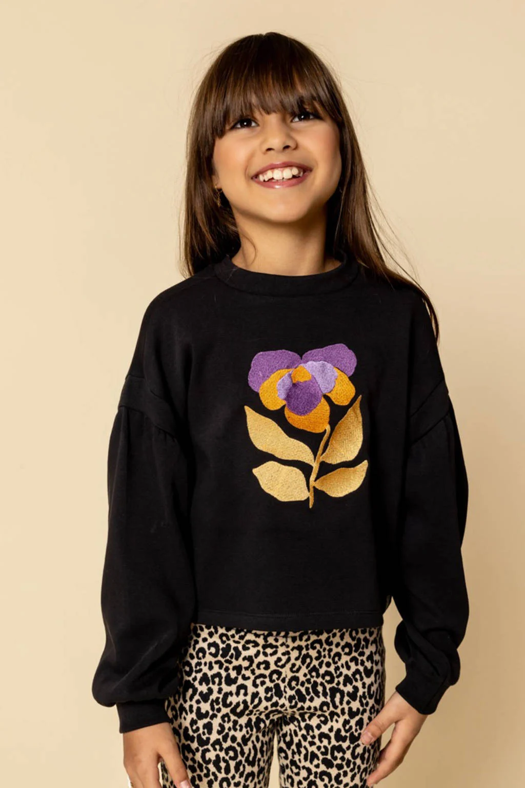 LOOXS little sweater zwart