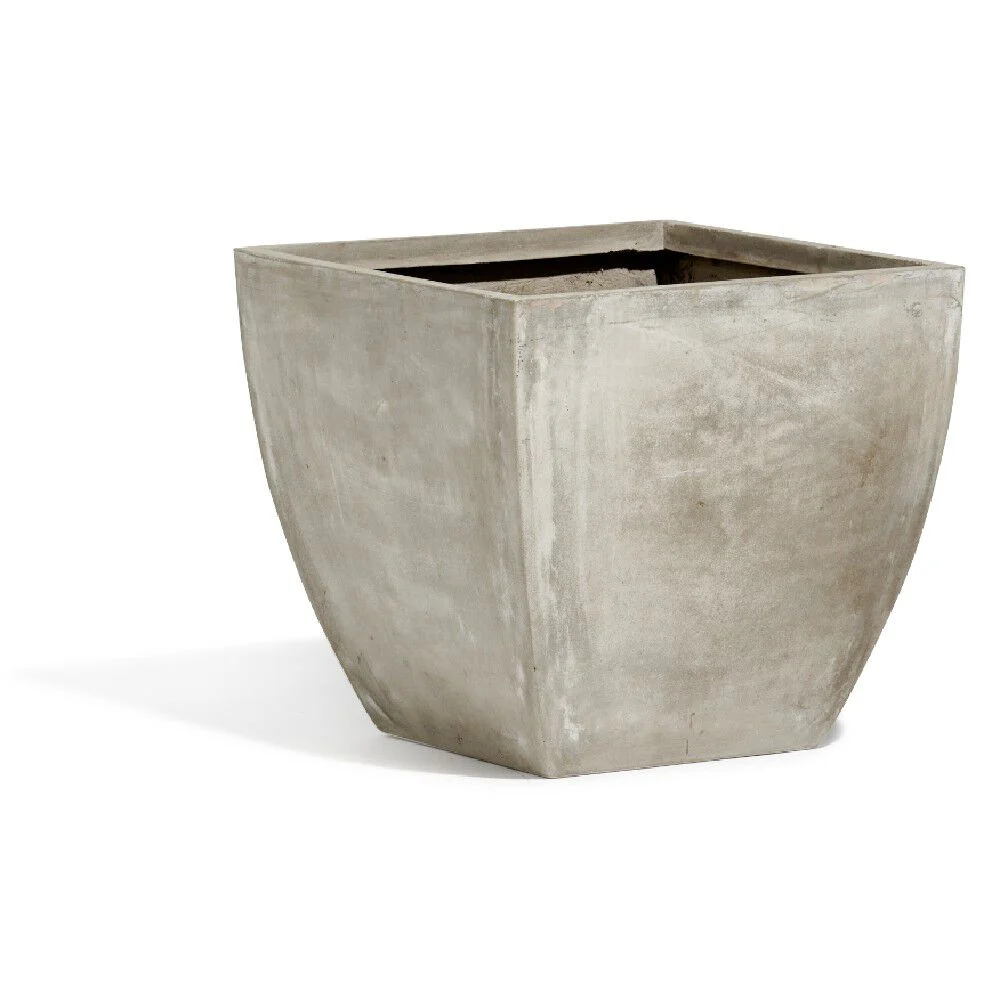 Cache pot fibre argile 55x55xH53cm