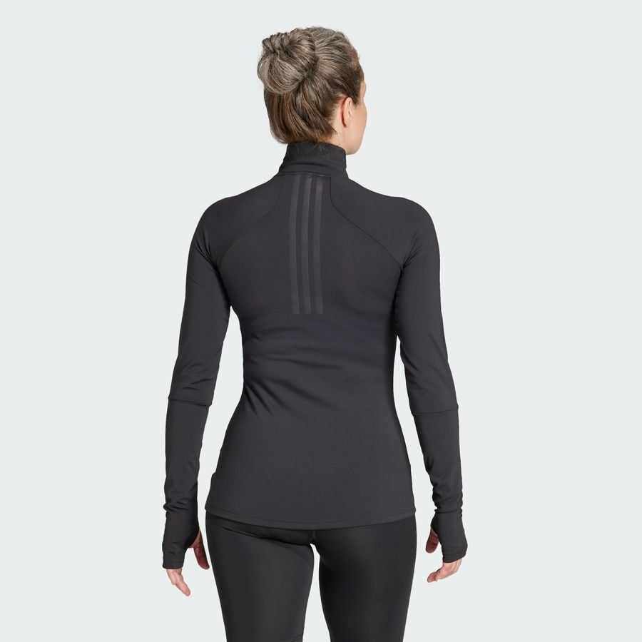 Adidas Haut d'entraînement à manches longues et zip 1/4 Techfit COLD.RDY