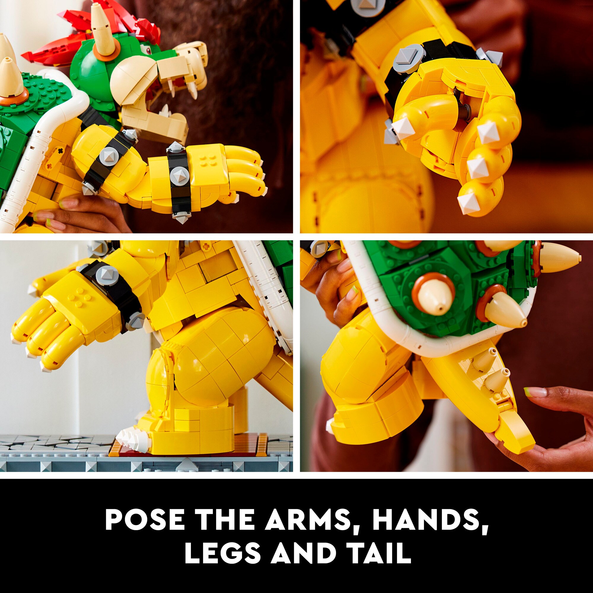 LEGO Konstruktionsspielzeug Super Mario - Der mächtige Bowser