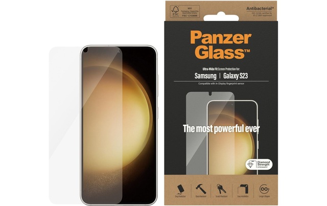 PanzerGlass Displayschutzglas »Ultra« für Galaxy S23 1 Stk. tlg.