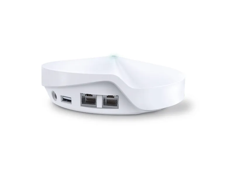 TP-Link Deco M9 Plus - Trådløs router - mesh - GigE, ZigBee - WAN-porte: 2 - 802.11a/b/g/n/ac, Bluetooth 4.2, ZigBee Home Automation 1.2 - Tri-Band