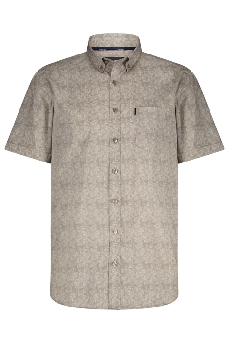 State of Art taupe heren overhemd