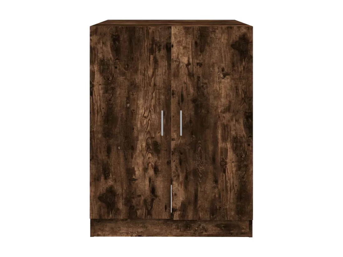 Meuble pour machine à laver Chêne fumé 71x71,5x91,5 cm