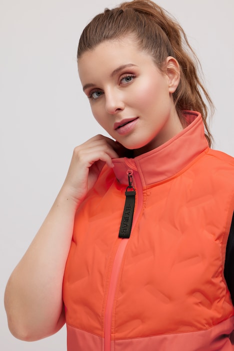 Funktions-Softshellweste, Fleecefutter, 2-Wege-Zipper
