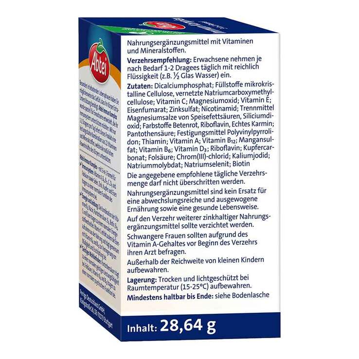 Abtei Immun Komplex Dragees, 40 St