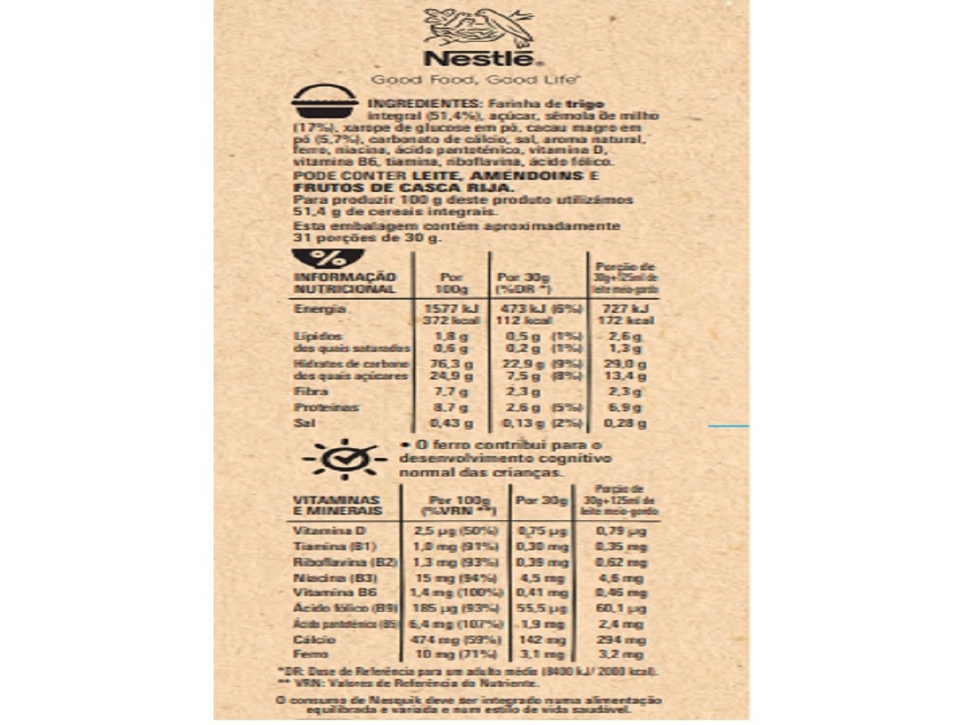 CEREAIS NESQUIK 950G