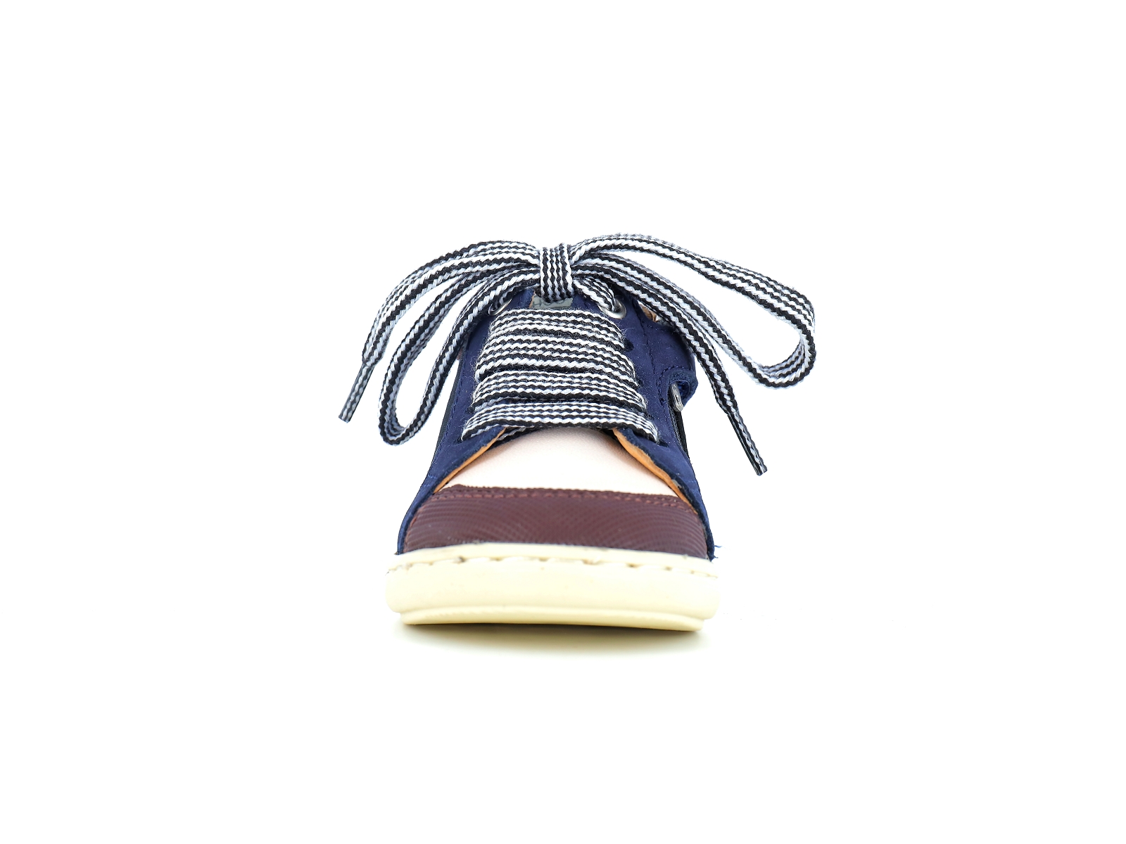 Shoopom-BOUBA CONNECT Matières combinées Noir Marron