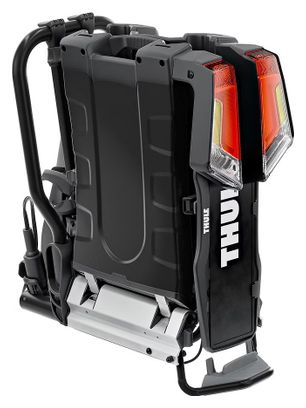 Porte-Vélos sur Boule d'Attelage Thule EasyFold XT Prise 13 Broches - 2 Vélos (Compatible E-Bikes) Noir