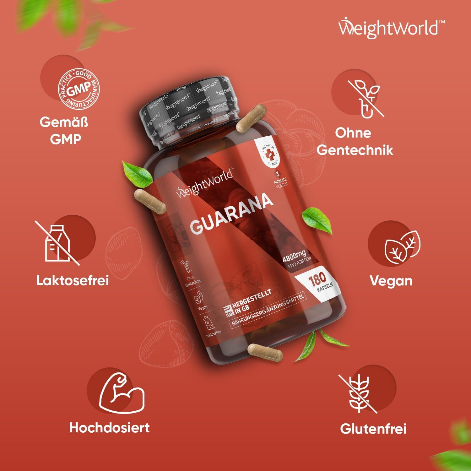 WeightWorld Guarana Kapseln