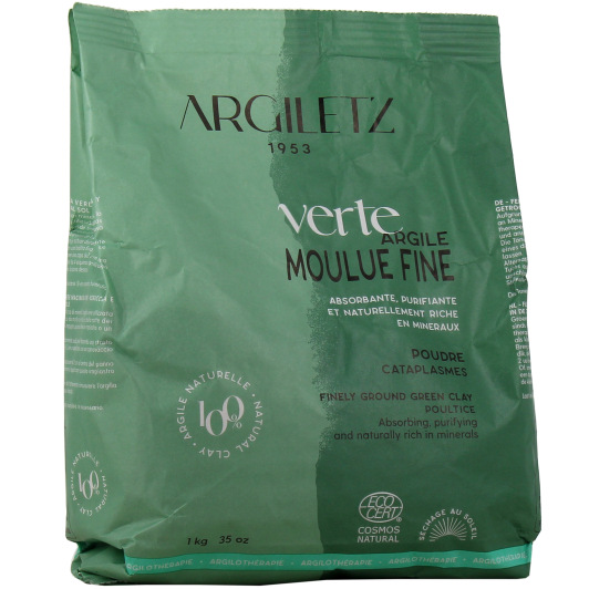 Argile verte moulue fine Argiletz