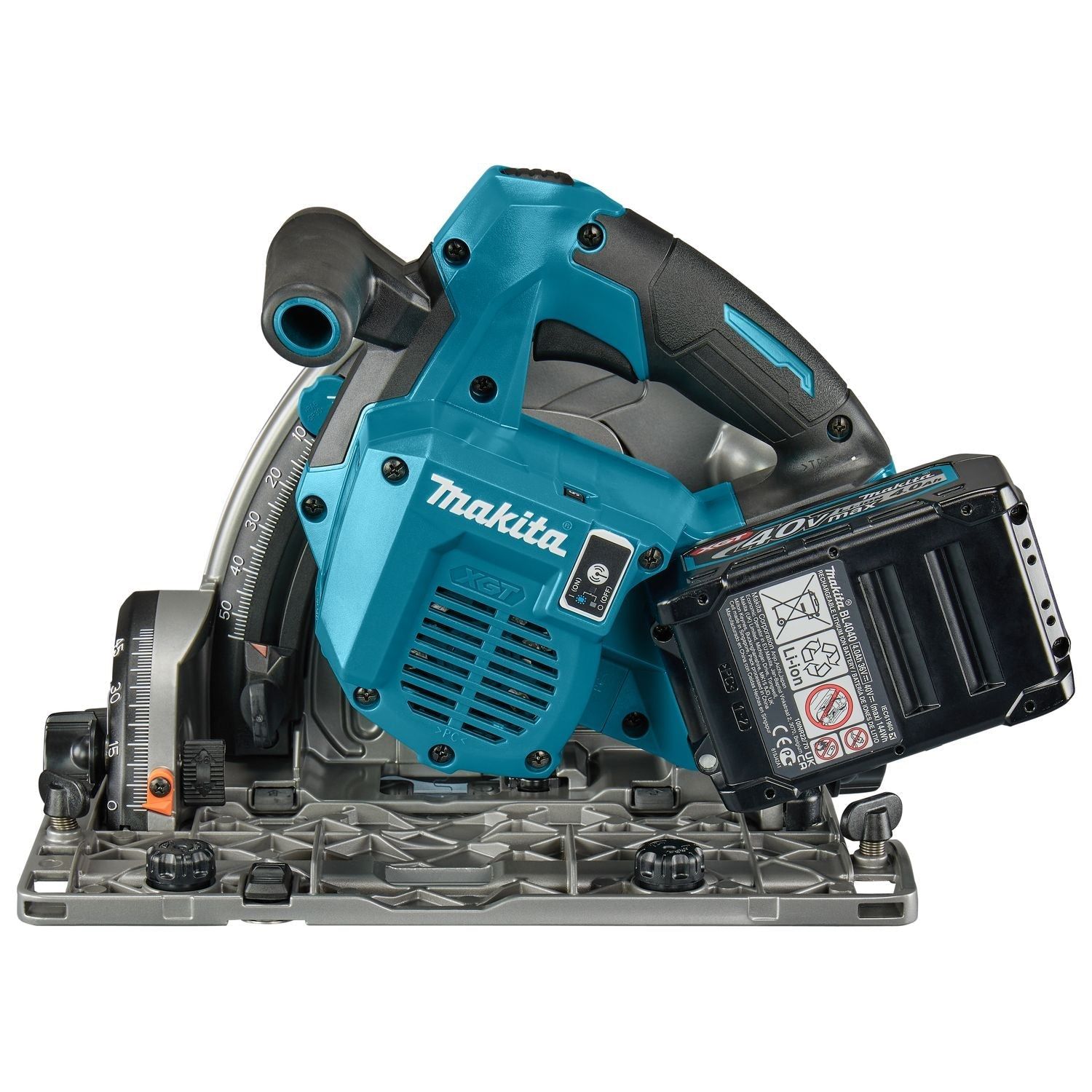 Makita SP001GM101 Accu Invalcirkelzaag 165mm AWS XGT 40V Max 4.0 Ah in Mbox
