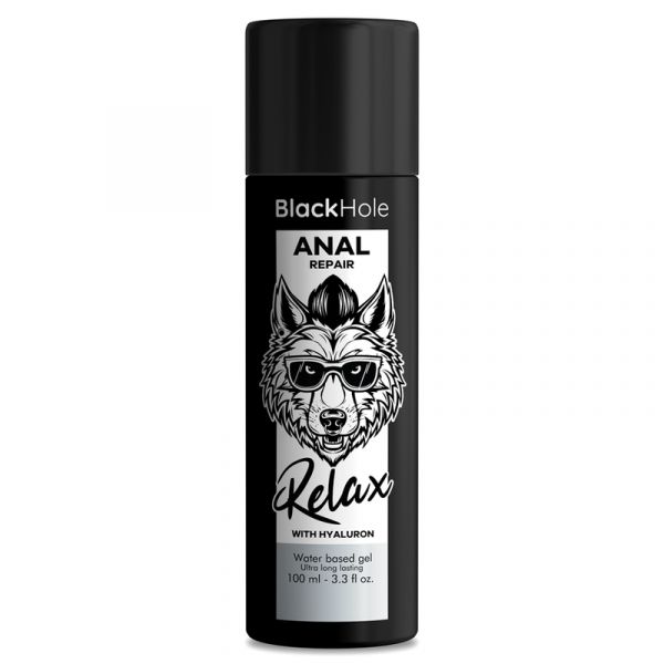 Black Hole Reparo Anal Relax à Base de Água com Hyaluron 100ml