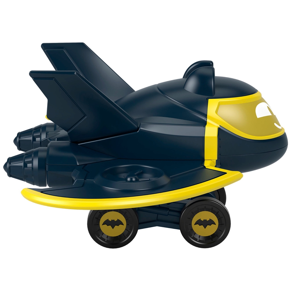 Fisher-Price Batwheels DC 1:55 Spielzeugflugzeug aus Metallguss, Batwing