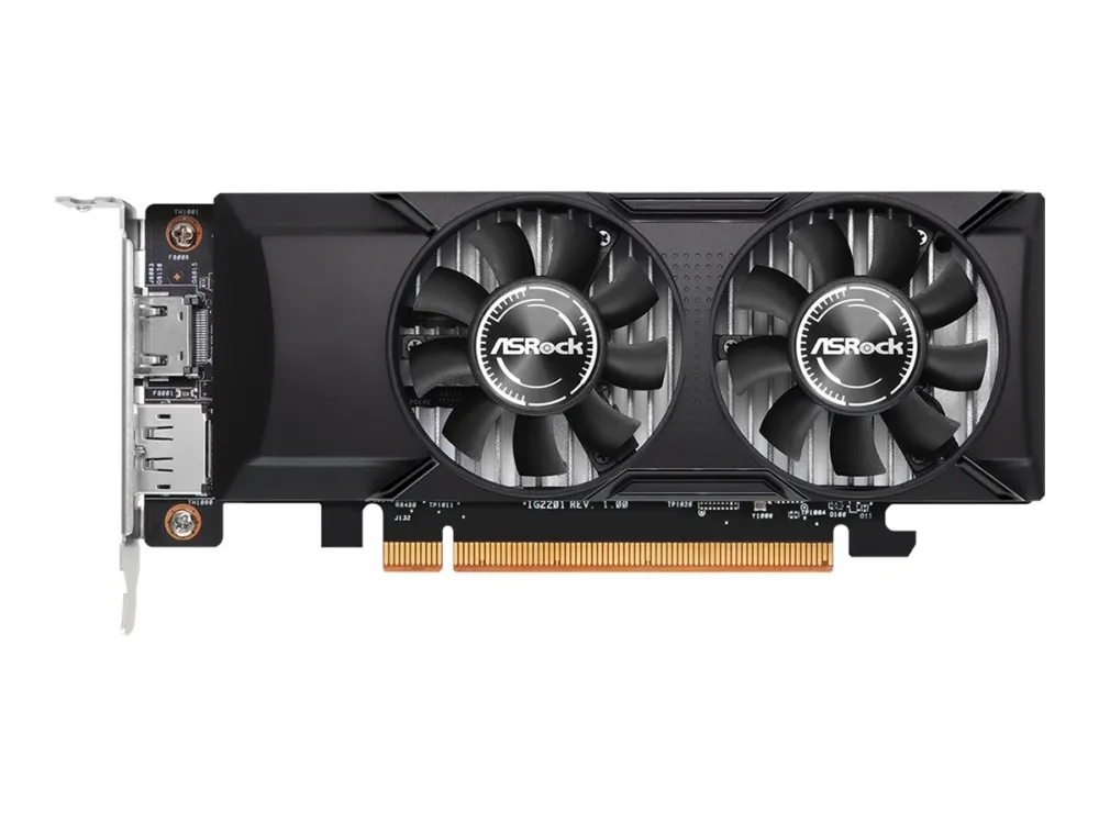 ASRock Intel Arc A380 6GB - Grafikkort - Arc A380 - 6 GB GDDR6 - PCIe 4.0 x8 lavprofil - HDMI, DisplayPort