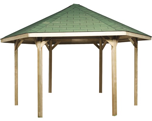 Weka Norderney paviljoen, maat 2, 329 x 376 cm, drukgeïmpregneerd