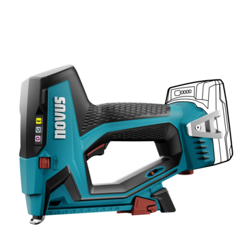 Novus 18V tacker J-551 (zonder accu)