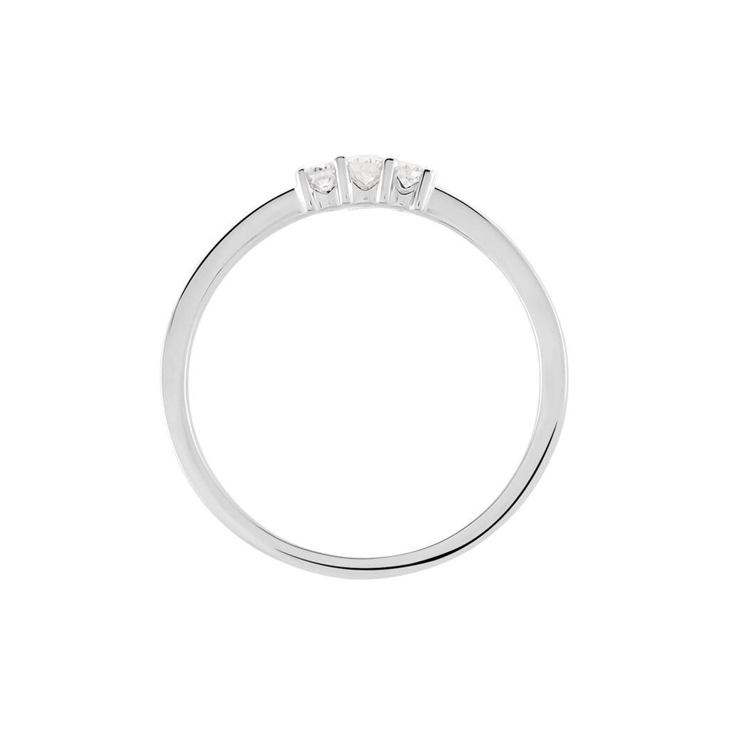 Bague Sabine Or Blanc Diamant