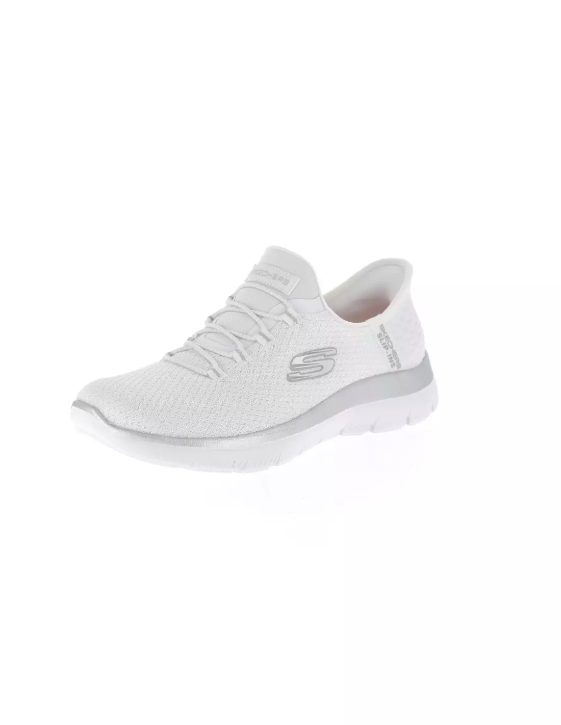 SKECHERS SUMMITS DIAMOND DREAM - Baskets Whitesilver