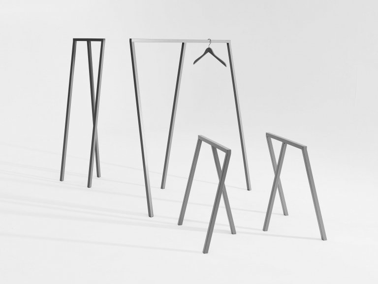 Hay Loop Stand tafel frame 74 wit