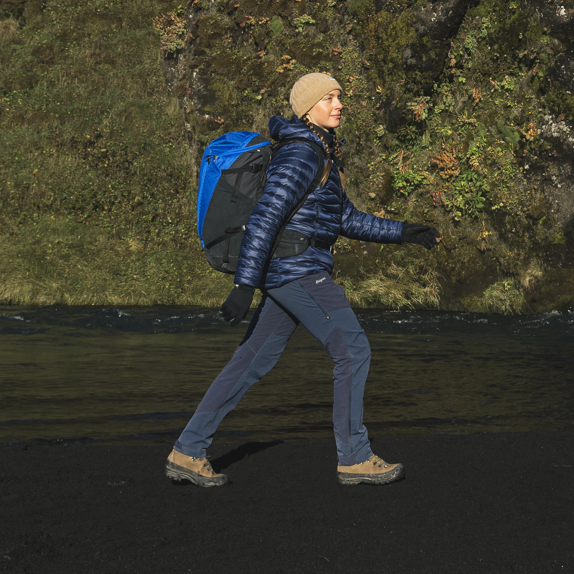 Alpine Softshell Pants Women Navy Blue