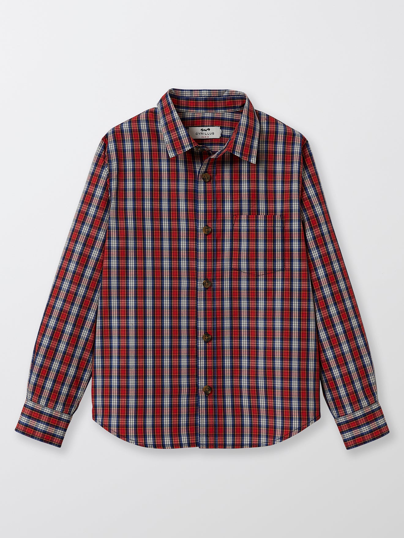 Chemise à carreaux Père/fils