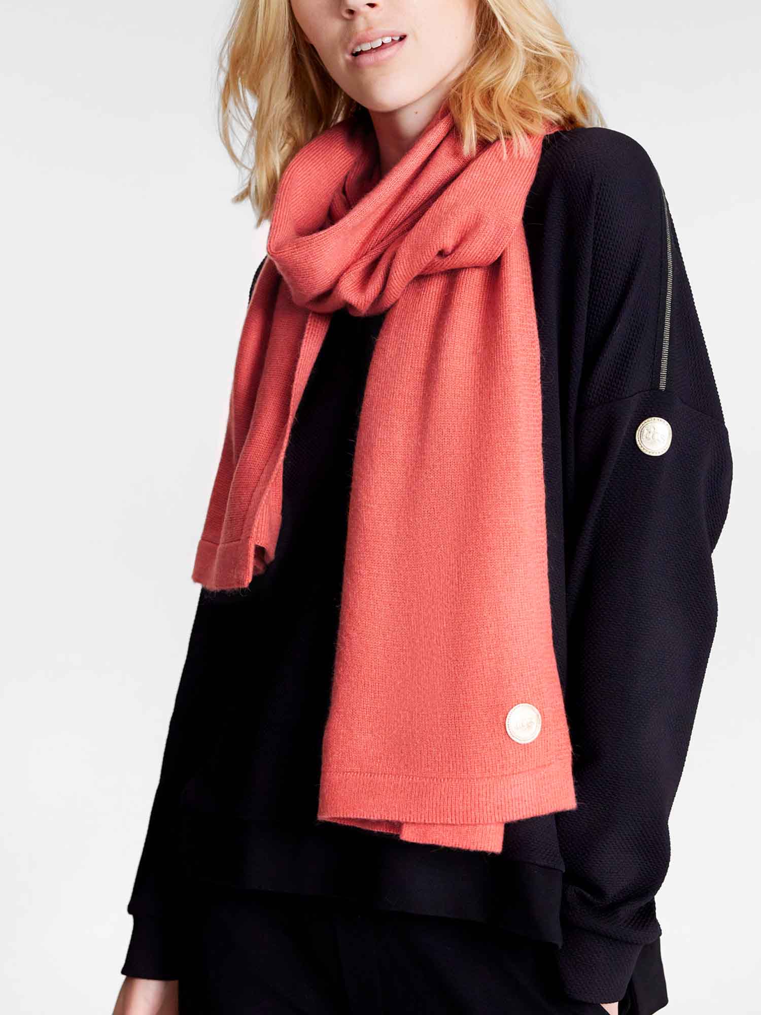 Echarpe Femme Douce Rose
