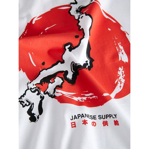 JJXX Millow Loose T-shirt, Bright White Japanese Supply, S