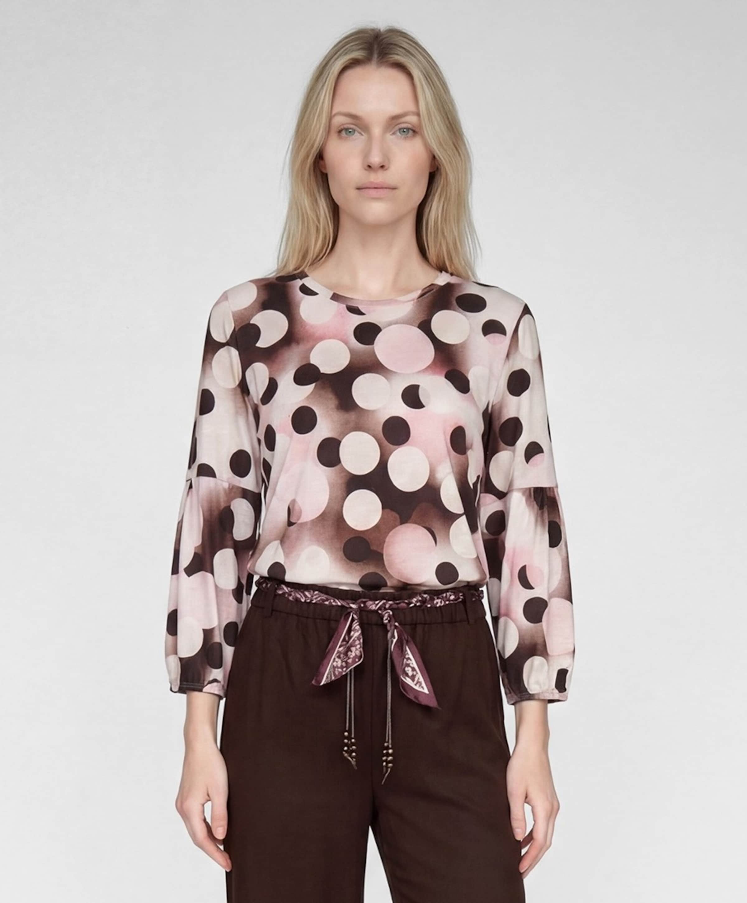 Rabe Dames longsleeve bruin