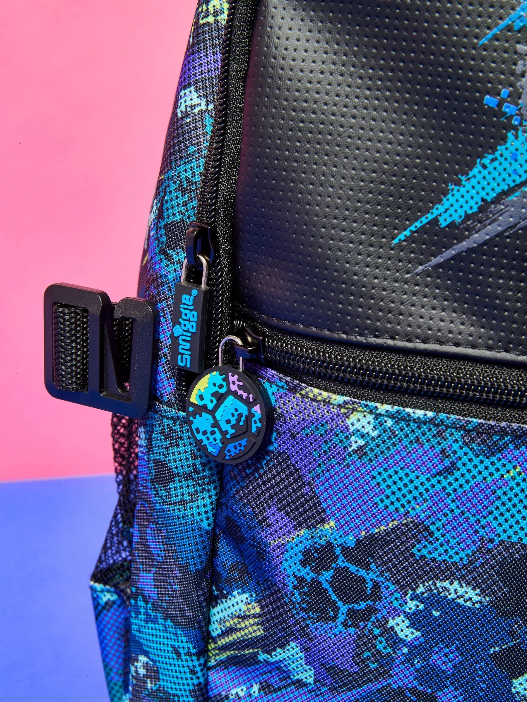 Blauw - Smiggle Trailblazer Classic Attach Backpack