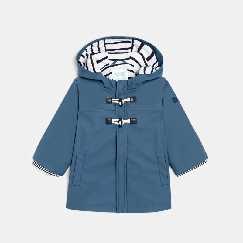 Imperméable ciré bleu bébé garçon Bleu