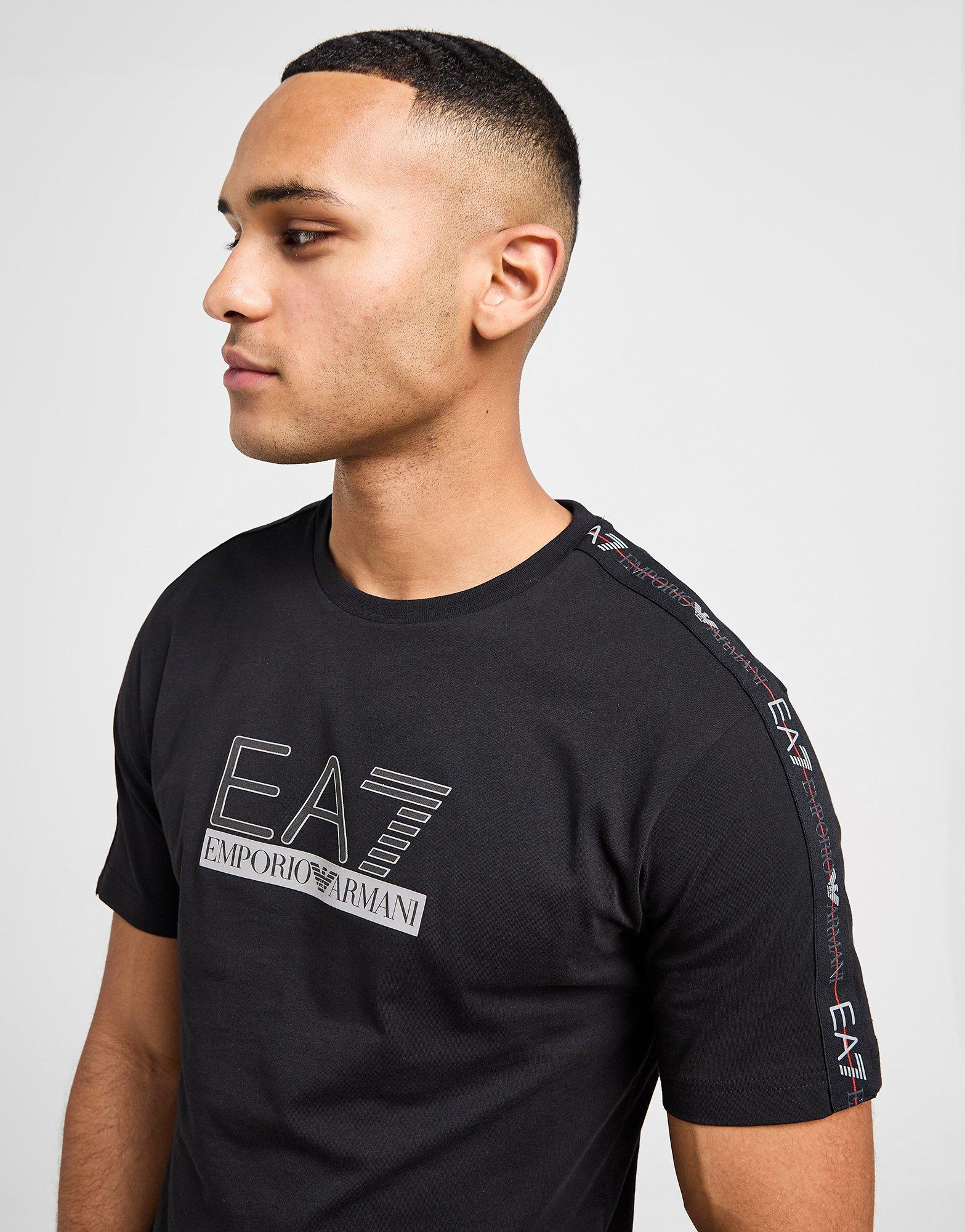 EA7 Emporio Armani T-shirt Tape Large Logo Homme