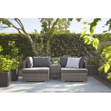 Loungeset Santiago Antraciet