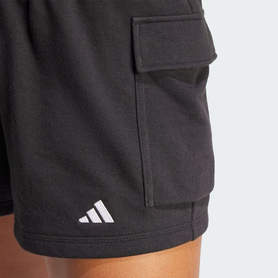 Adidas Short cargo French Terry Petit logo Essentials