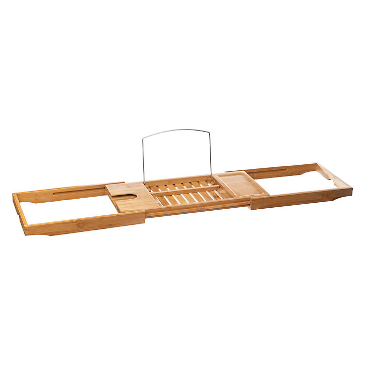 Pont de baignoire extensible l.70/105 x P.22,1 cm bambou 5Five