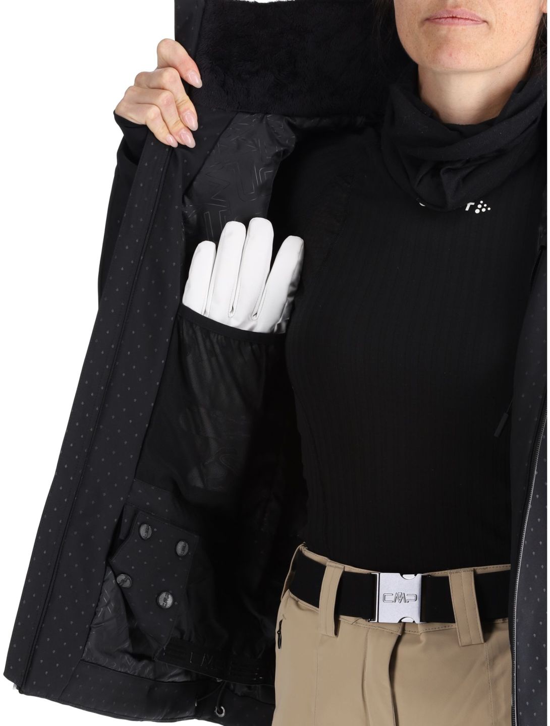 34W3976 ski-jas dames