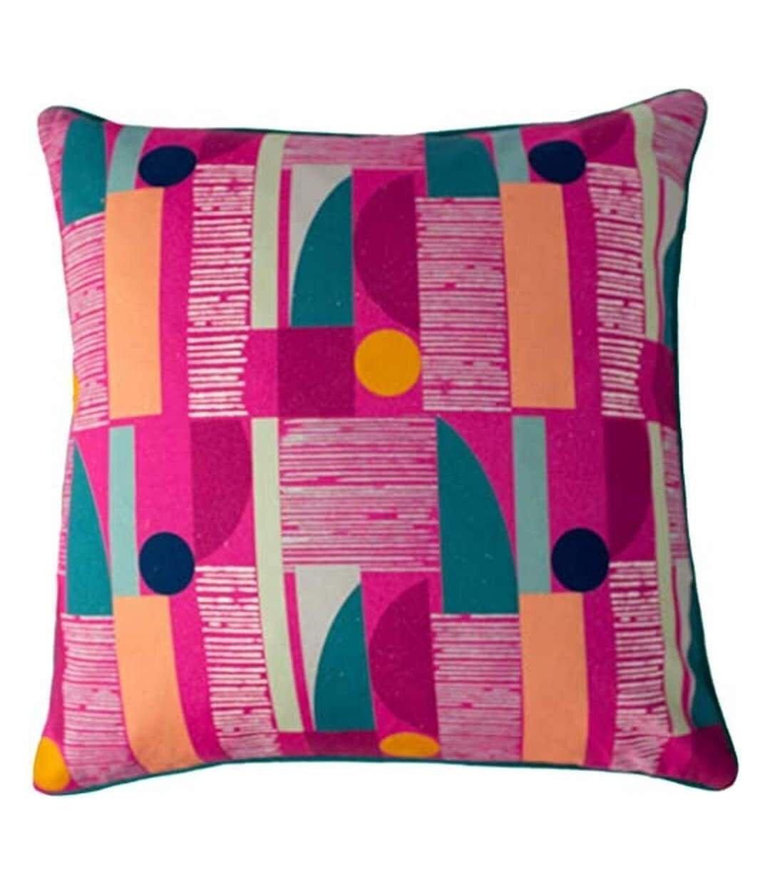 Riva Home - Housse de coussin BARCELONA (Fuchsia) (Taille unique) - UTRV2069