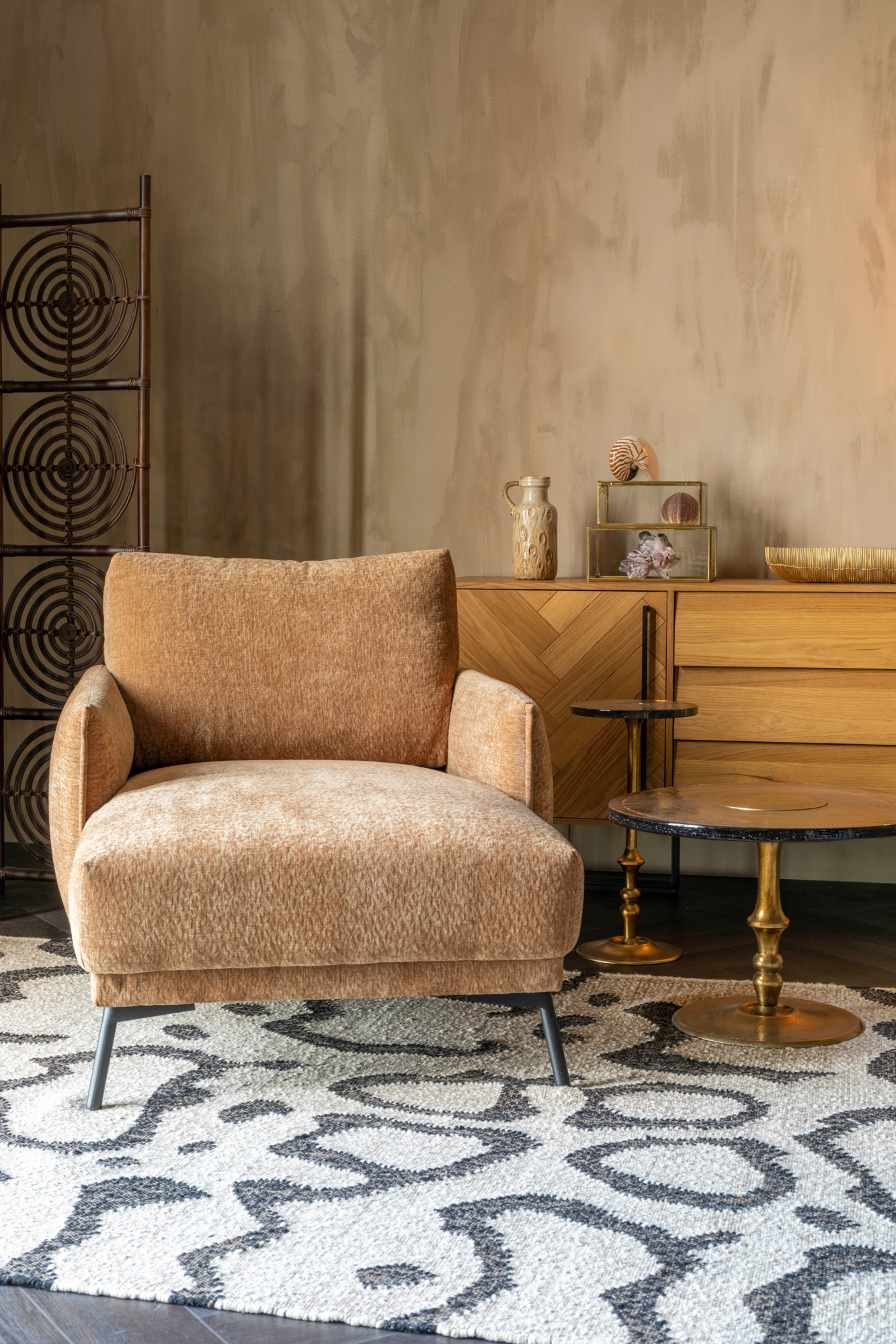 Dressoir Class Hoog Bruin
