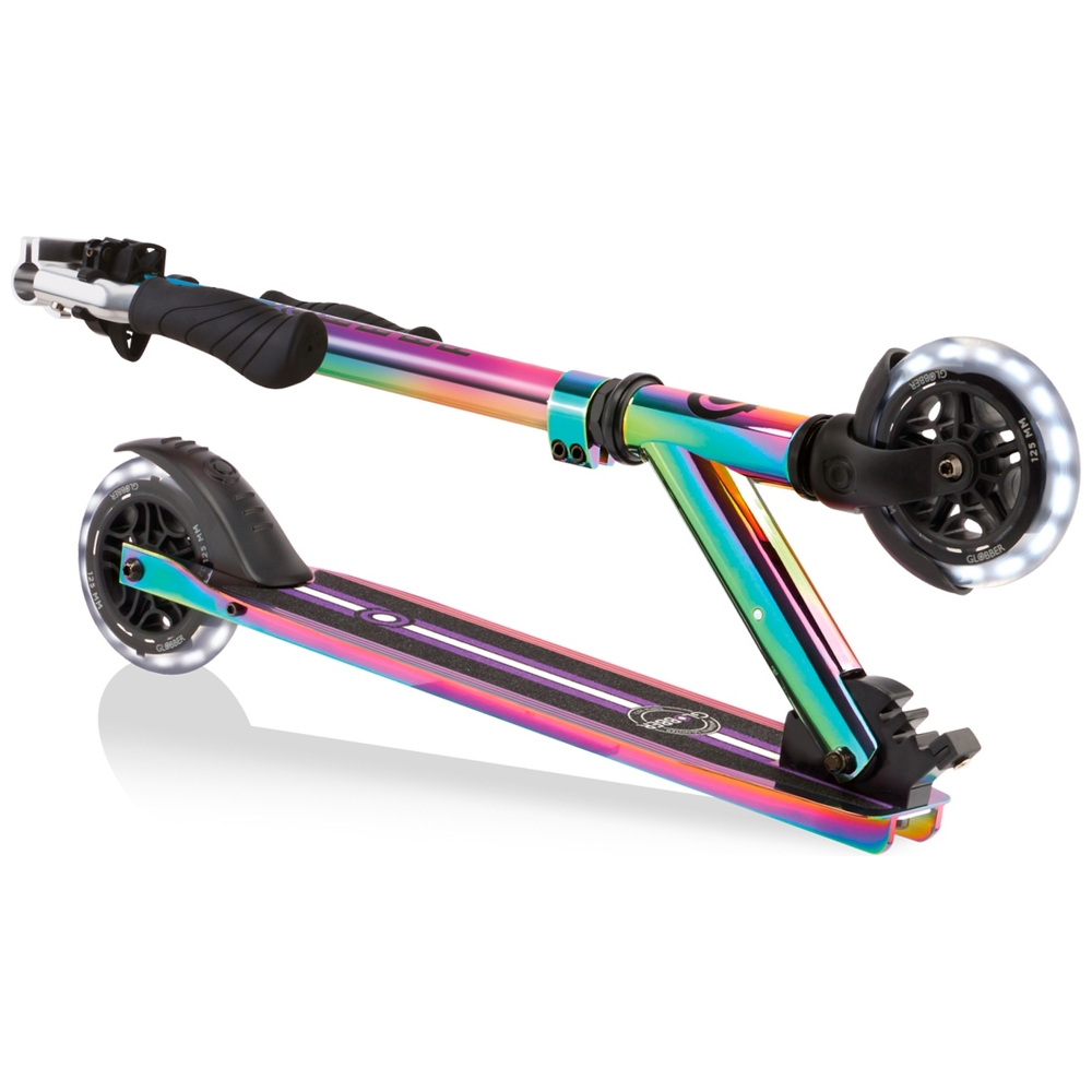 Globber FLOW ELEMENT LIGHTS 2-Rad-Klapproller - Neochrom