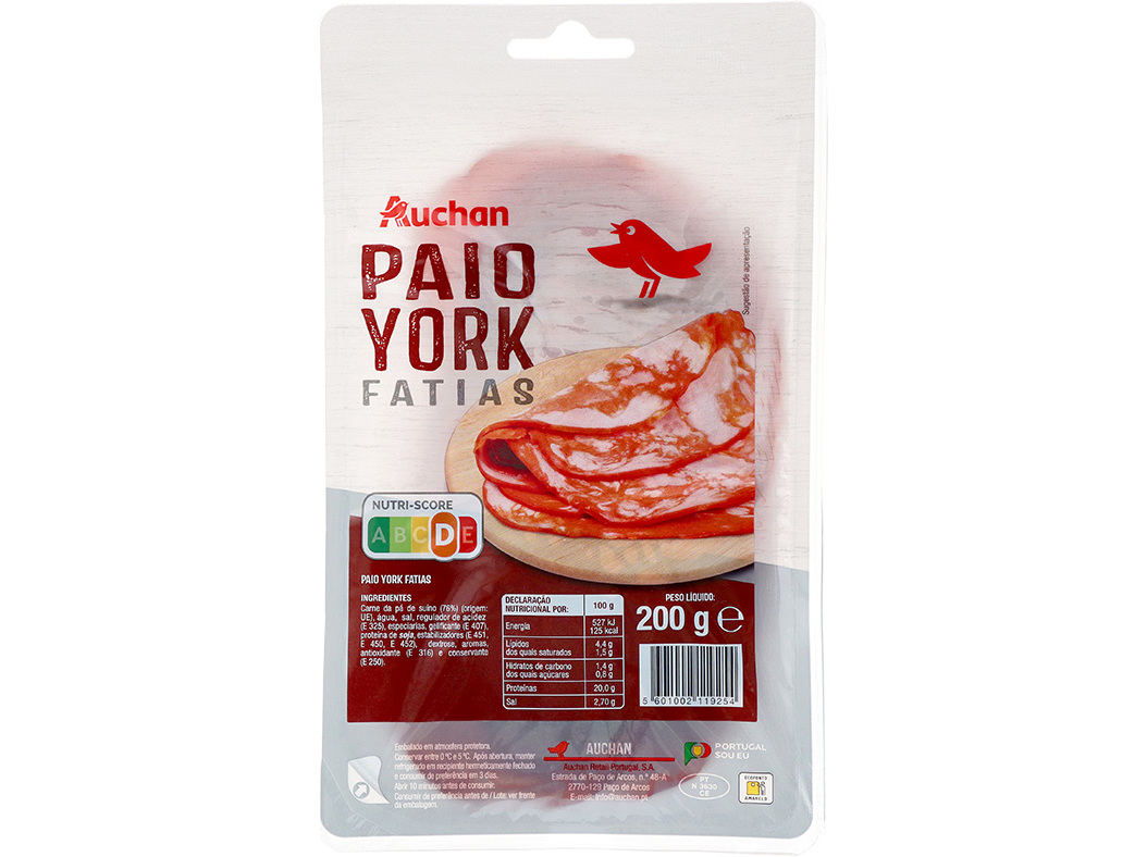PAIO YORK AUCHAN FATIAS 200G