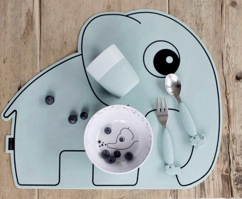 CH-SET DE TABLE ELPHEE BLUE