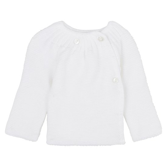 Lot 2 brassières   Blanc/Bleu        0-1 mois   de               P'tit Bisou Petit Prix