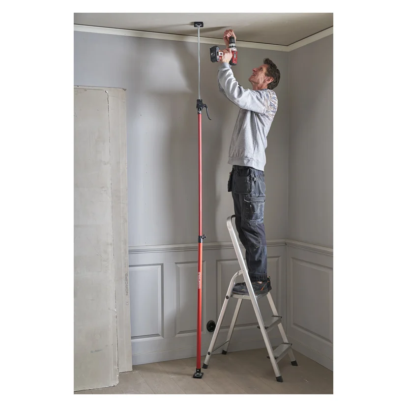Teleskopstøtte 125-290 cm